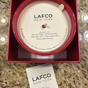 Lafco New York Red Candle
